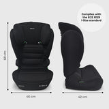 MBCSB30 i-Size (100-150cm) High Back Booster Car Seat - Black