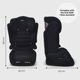 MBCSB30 i-Size (100-150cm) High Back Booster Car Seat - Black - Grade A