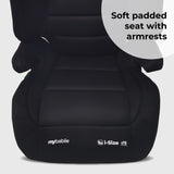 My Babiie MBCSB30 i-Size (100-150cm) High Back Booster Car Seat - Black