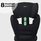 MBCSB30 i-Size (100-150cm) High Back Booster Car Seat - Black