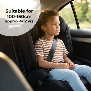 MBCSB30 i-Size (100-150cm) High Back Booster Car Seat - Black