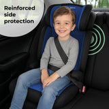 MBCSB30 i-Size (100-150cm) High Back Booster Car Seat - Blue & Black