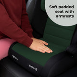 My Babiie MBCSB30 i-Size (100-150cm) High Back Booster Car Seat - Green & Black