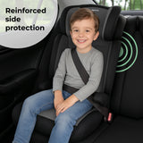 MBCSB30 i-Size (100-150cm) High Back Booster Car Seat - Grey & Black