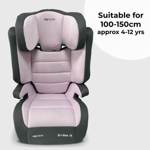 MBCSB30 i-Size (100-150cm) High Back Booster Car Seat - Pink - Grade A