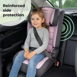 MBCSB30 i-Size (100-150cm) High Back Booster Car Seat - Pink & Grey