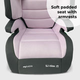 MBCSB30 i-Size (100-150cm) High Back Booster Car Seat - Pink & Grey