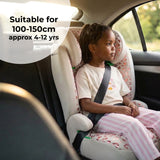 MBCSB30 i-Size (100-150cm) High Back Booster Car Seat - Pink Leopard