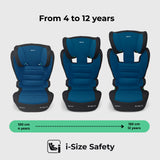 My Babiie MBCSB30 i-Size (100-150cm) High Back Booster Car Seat - Blue & Black