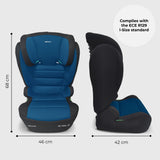 My Babiie MBCSB30 i-Size (100-150cm) High Back Booster Car Seat - Blue & Black