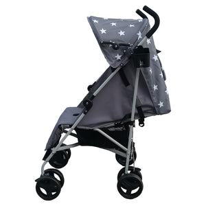 MB01 Lightweight Stroller - Grey Stars - Grade B