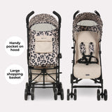My Babiie MB01 Lightweight Stroller - Fawn Leopard