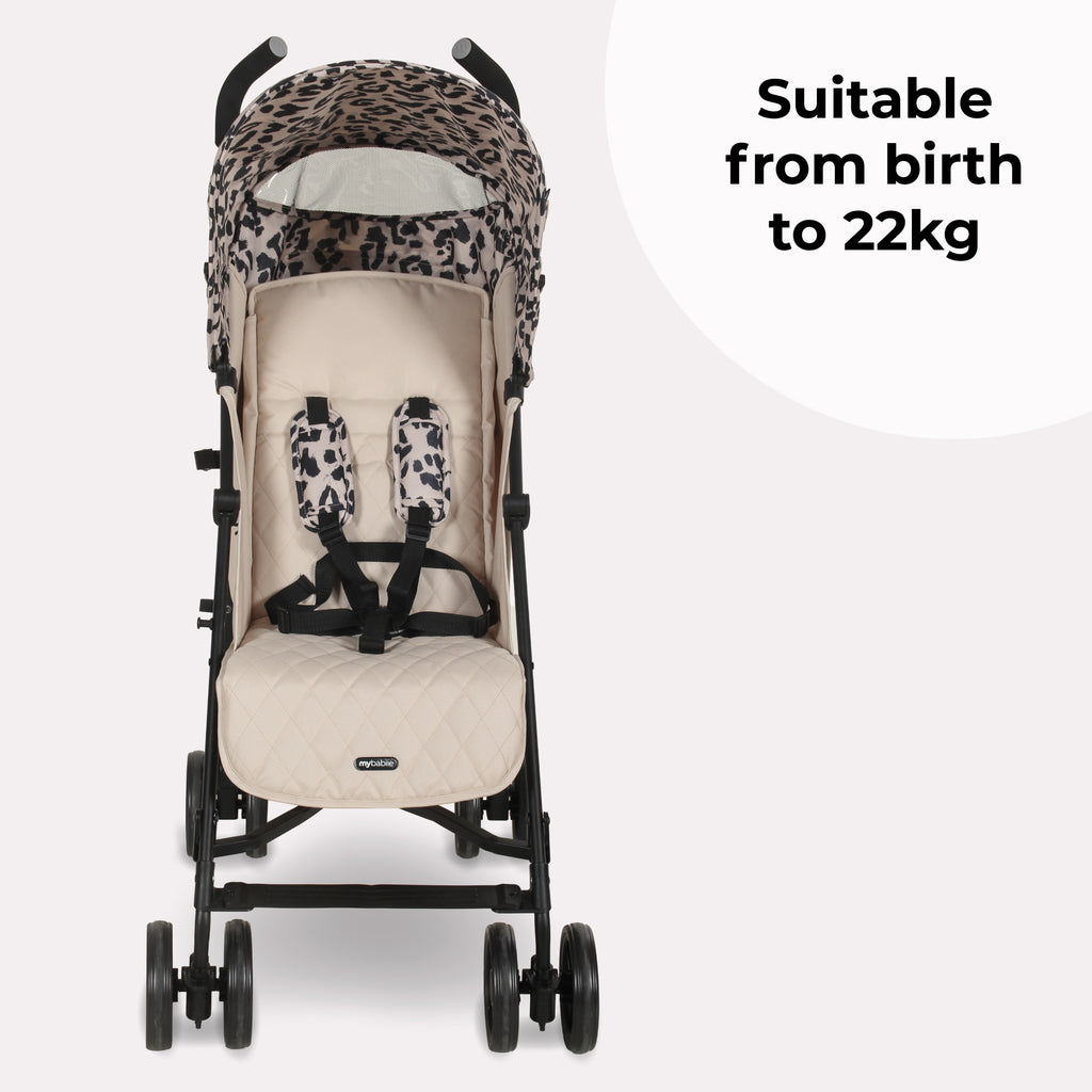 Lightweight Stroller - Leopard Print