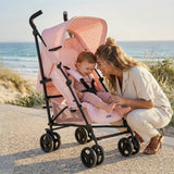 Lightweight Stroller - Pink Leopard - Grade A