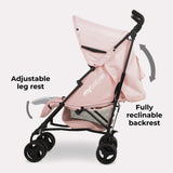 My Babiie MB01 Lightweight Stroller - Pink Leopard