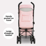 My Babiie MB01 Lightweight Stroller - Pink Leopard