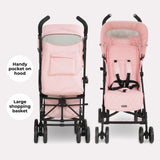 Lightweight Stroller - Pink Leopard - Grade C