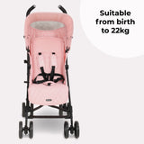 My Babiie MB01 Lightweight Stroller - Pink Leopard