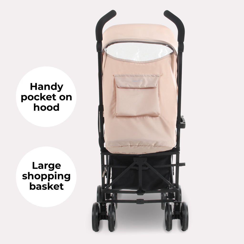 MB01 Lightweight Stroller Blush Pink – My Babiie - Main Image