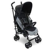 My Babiie MB02 Lightweight Stroller - Black and Grey