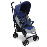 MB02 Lightweight Stroller - Blue and Grey