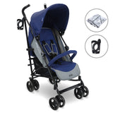 My Babiie MB02 Lightweight Stroller - Blue