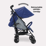 My Babiie MB02 Lightweight Stroller - Blue