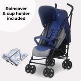 My Babiie MB02 Lightweight Stroller - Blue