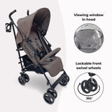 My Babiie MB02 Plus Lightweight Stroller - Cookie