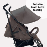 My Babiie MB02 Plus Lightweight Stroller - Cookie