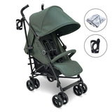 MB02 Plus Lightweight Stroller - Forest Green