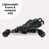 My Babiie MB02 Plus Lightweight Stroller - Forest Green