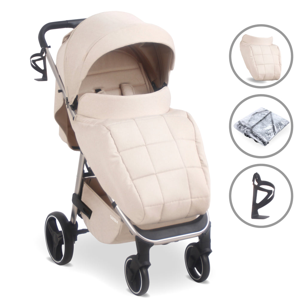 My Babiie MB160 Billie Faiers Oatmeal Pushchair