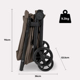 My Babiie MB160 Plus Pushchair - Cookie