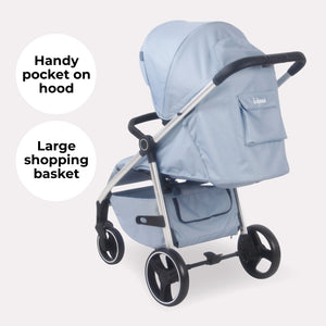 MB160 Plus Pushchair - Blue Plaid - Grade A
