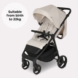 My Babiie MB160 Plus Pushchair - Oatmeal