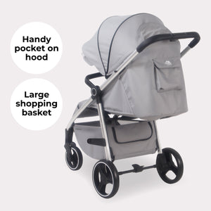 My Babiie MB160 Pushchair - Samantha Faiers Grey Tropical