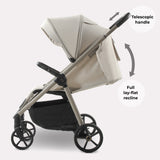 My Babiie MB170 Plus Pushchair - Ivory