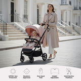 My Babiie MB170 Plus Pushchair - Pastel Pink