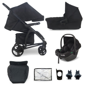My Babiie - MB200 2-in-1 Travel System - Black