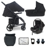 MB200i 3-in-1 Travel System with i-Size Car Seat - Onyx Black