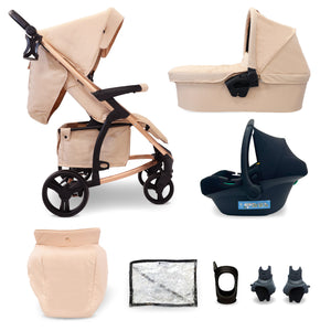My Babiie MB200 2-in-1 Travel System - Blush