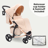 My Babiie MB200i 3-in-1 Travel System with i-Size Car Seat - Blush