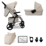 MB200 2-in-1 Pushchair & Carrycot - Oatmeal