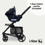 MB200i 3-in-1 Travel System with i-Size Car Seat - Black Leopard