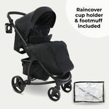 My Babiie MB200i 3-in-1 Travel System with i-Size Car Seat - Black Leopard