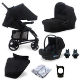 MB200i 3-in-1 Travel System with i-Size Car Seat - Dani Dyer Black Leopard