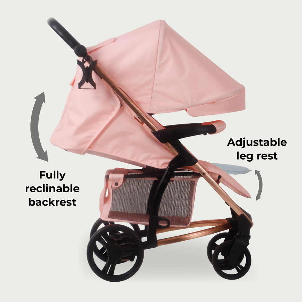 My babiie cheap rose gold pushchair