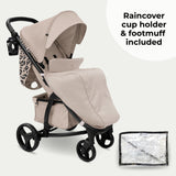 MB200i 3-in-1 Travel System with i-Size Car Seat - Fawn Leopard