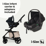 My Babiie MB200i 3-in-1 Travel System with i-Size Car Seat + Base - Pink Leopard
